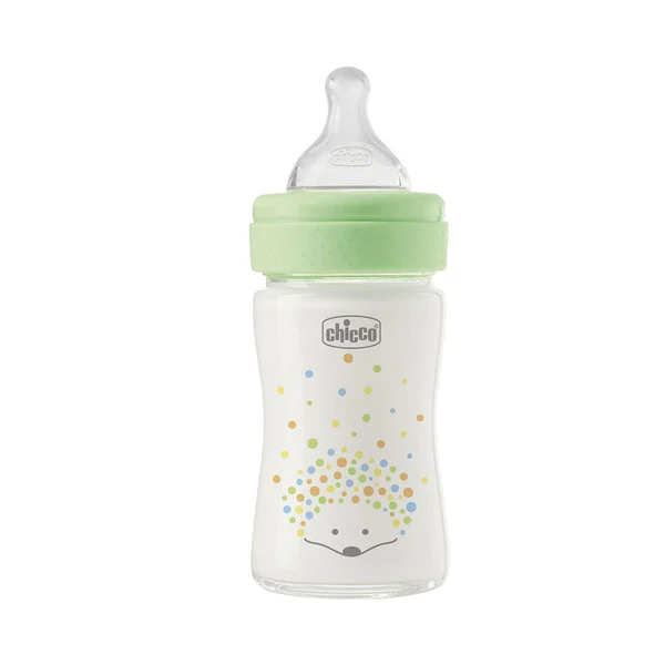 CHICCO BIBERON VERRE +0M 150ML PERFECT EASY HERISON *LENTE/SLOUW*