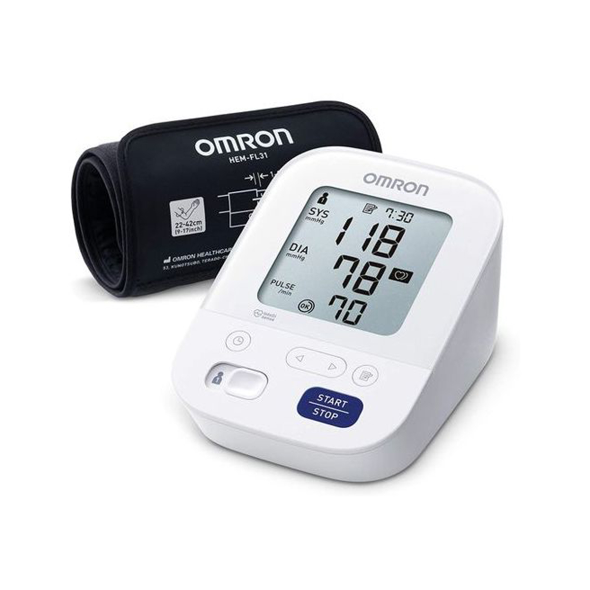 OMRON M3 TENSIOMETRE COMFORT AUTOMATIQUE (BRASSARD INTELLIGENT 360*22-42CM)