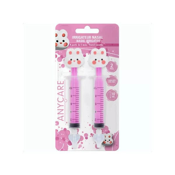 SOPHARMAL ANYCARE SERINGUE NASALE 10ML BT/2 LAPIN
