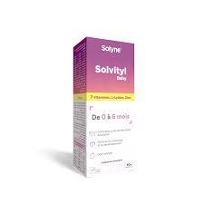 SOLYNE SOLVITYL BABY SIROP 0-6 MOIS