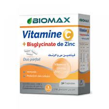 BIOMAX VITAMINE C 250MG + ZINC 20MG B/30