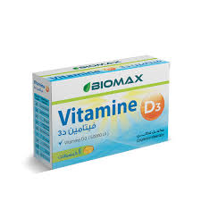 BIOMAX VITAMINE D3 50000 UI BT/8CPS