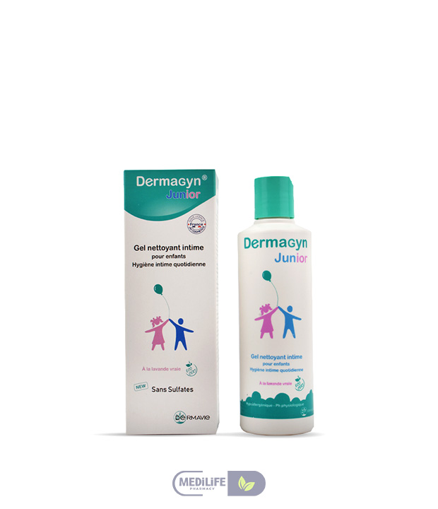 DERMAVIE.DERMAGYN JUNIOR GEL NETTOYANT INTIME 220ML C/25
