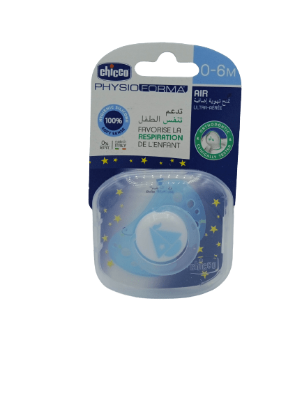 CHICCO SUCETTE COMFORT 6-16M -BLEU-
