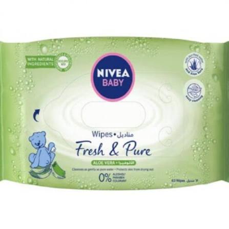 NIVEA BABY LINGETTE SOFT ET CREAM PCK 63 C/12