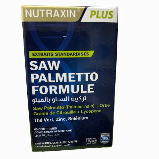 NUTRAXIN SAW PALMETO FORMULE + GRAINE DE CITROUILLE + LYCOPENE B/60 C/30