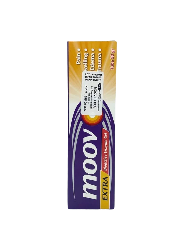 MOOV EXTRA GEL POUR DOULEURS MUSCULAIRES T/50 GR C/60