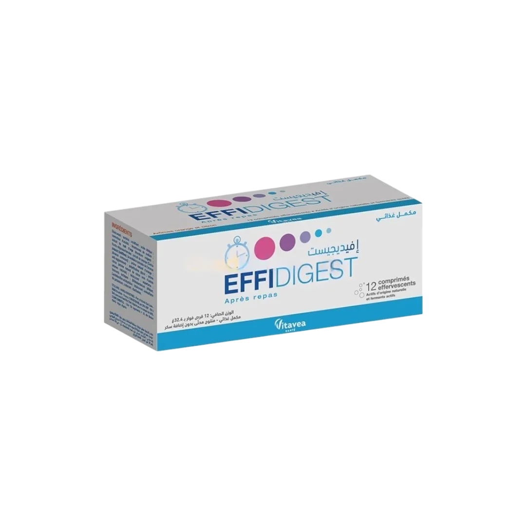 VITAVEA SANTE EFFIDIGEST CONFORT DIGESTIF EFFERVESCENT B/12 COMP C/24...