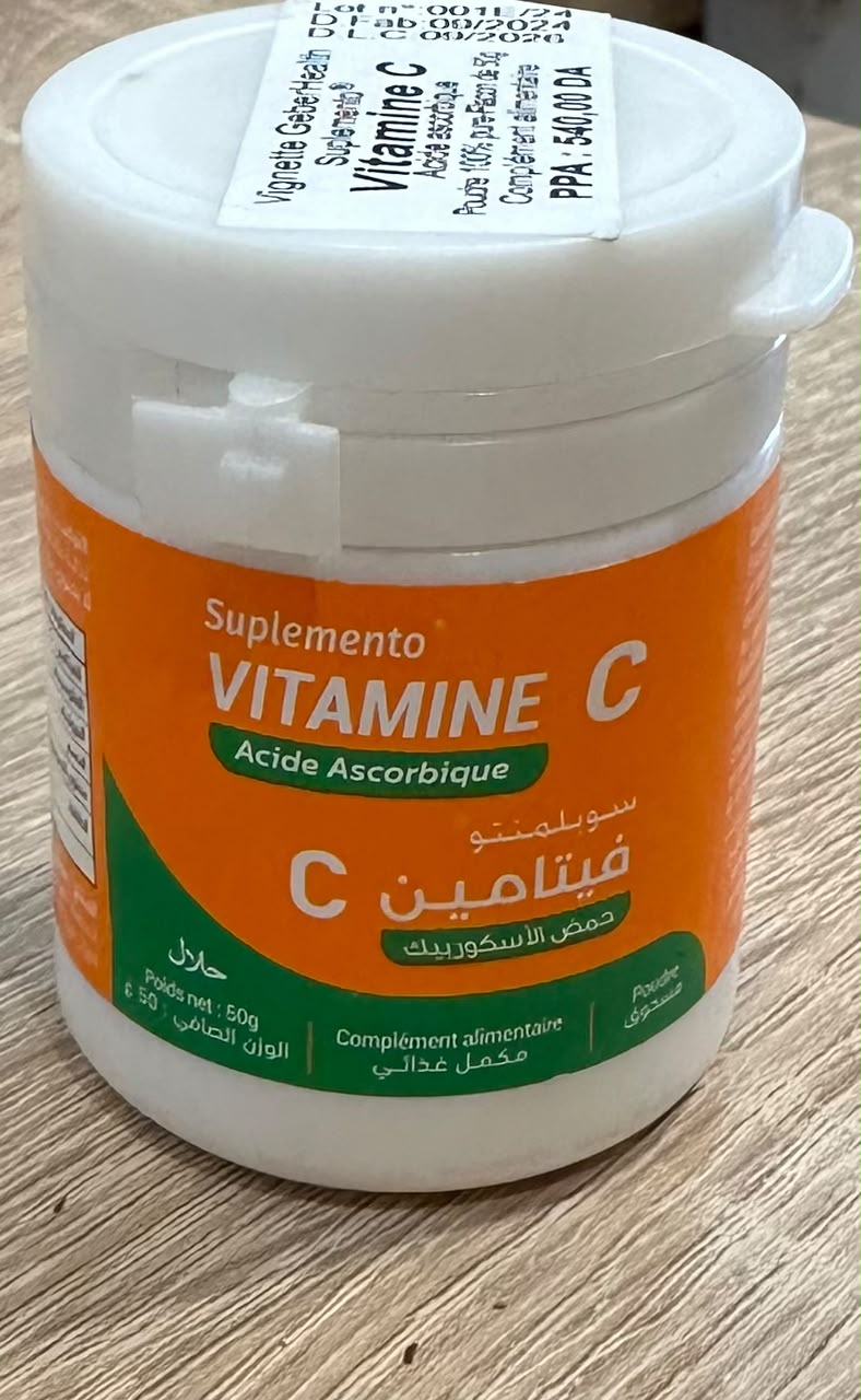 GEB SUPLEMENTO VITAMINE C EN POUDRE 50 GR
