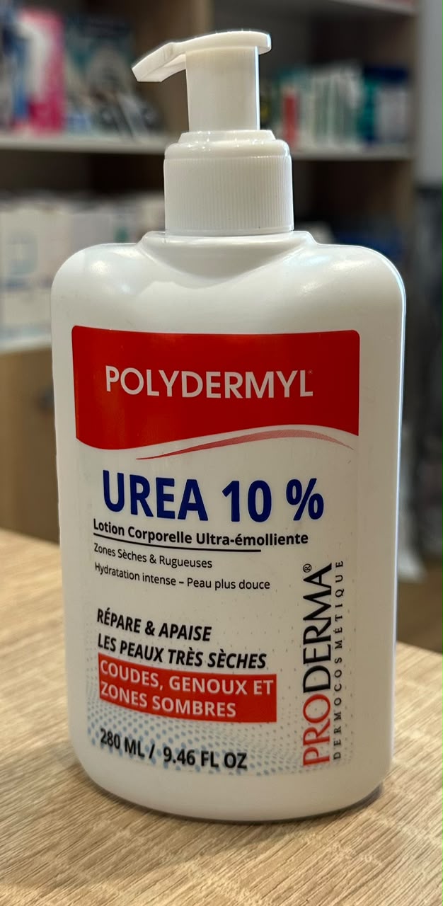 PRODERMA . POLYDERMYLUREA 10% REPAIRE ET APAISE 280ML C/10