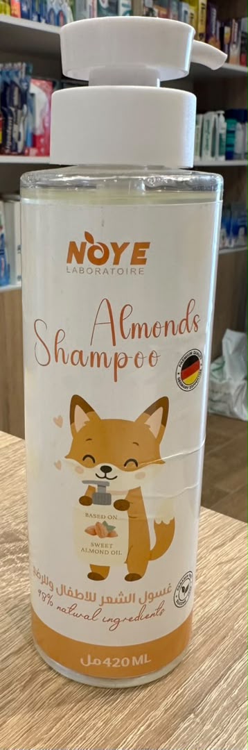 NOYE SHAMP BEBE TRANSPARANT ORANGE 420ML C/12