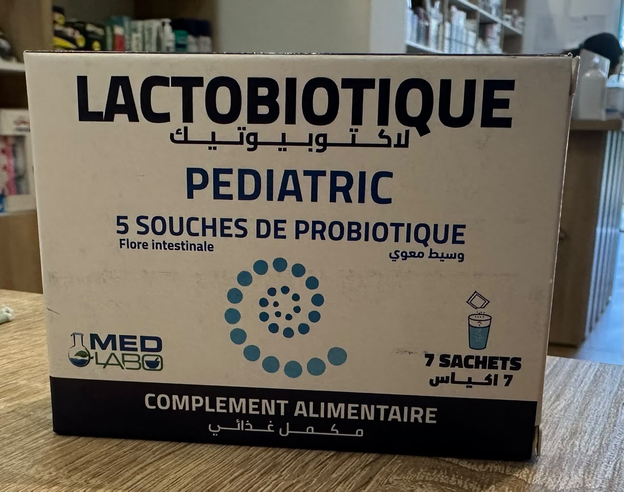 MED LABO LACTOBIOTIQUE PEDIATRIC 14G 