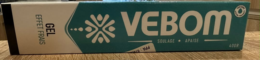 VEBOM GEL EEFET FRAIS 40GR