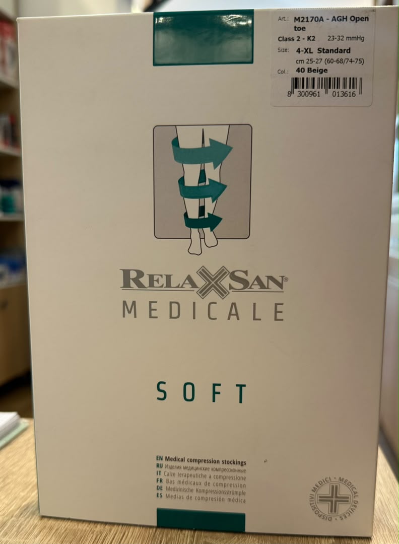 RELAXSAN COLLANT BAS VARICE CUISSE K2 T/4-XL