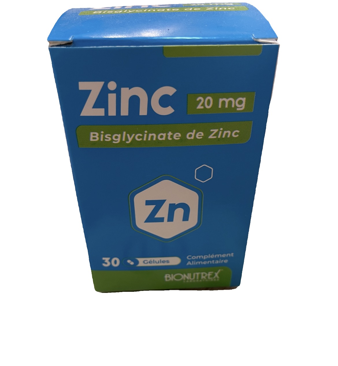 BIONUTREX ZINC 20MG BISGLYCINATE B/30 CP