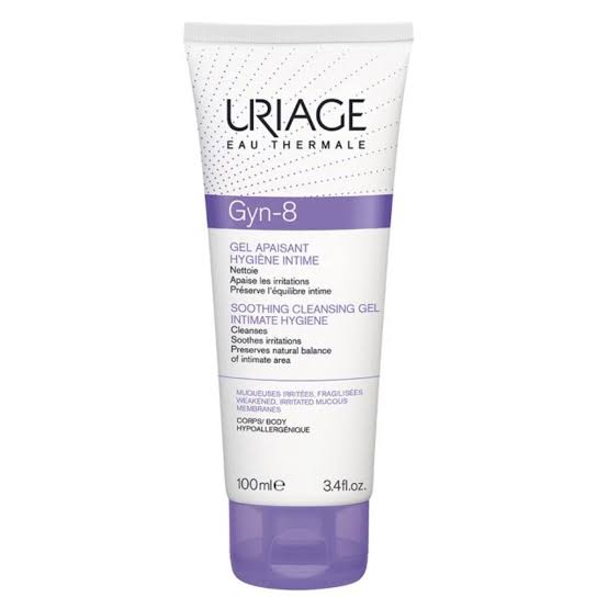BU. URIAGE GYN-8 GEL APAISANT HYGIENE INTIME NETTOYANT 100ML 