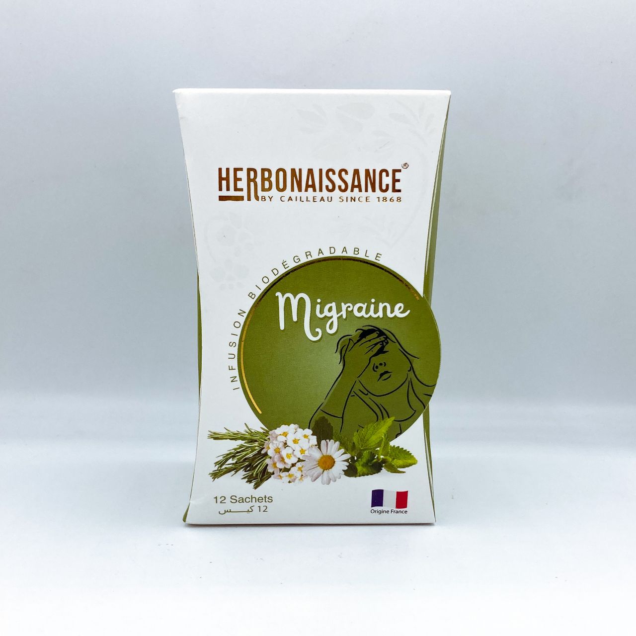 HERBONAISSANCE TISANE MIGRAINE