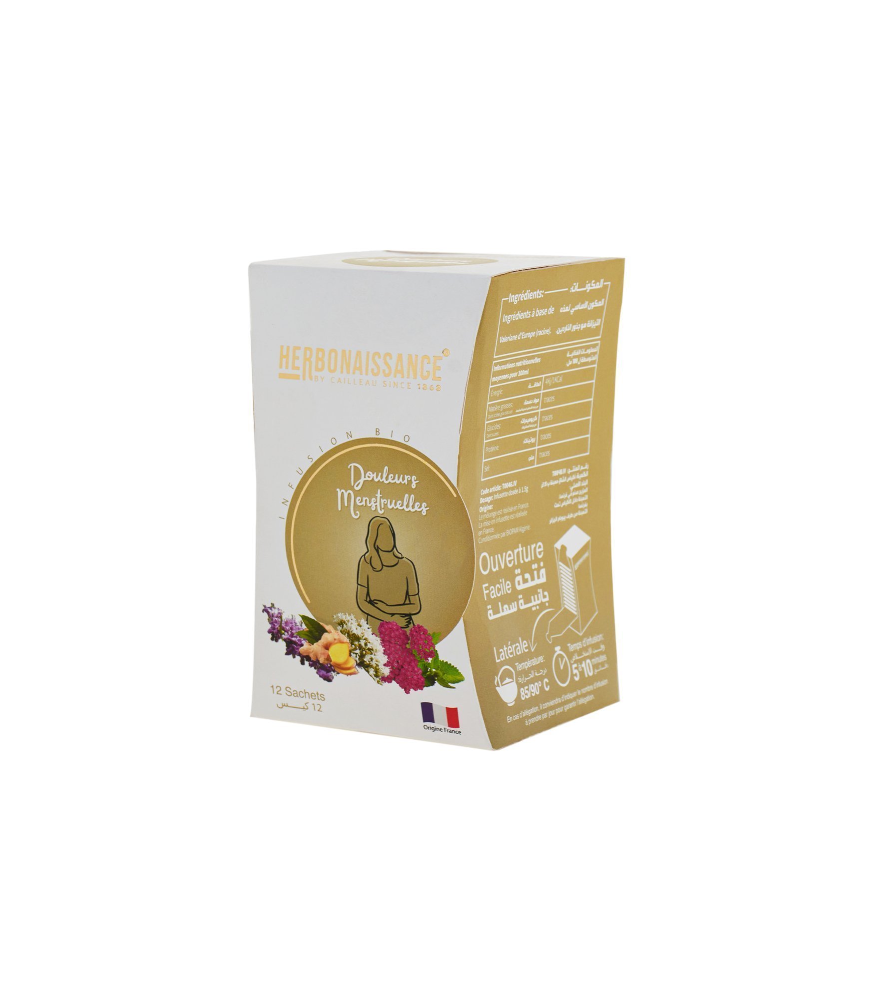HERBONAISSANCE TISANE DOULEURS MENSTRUEL