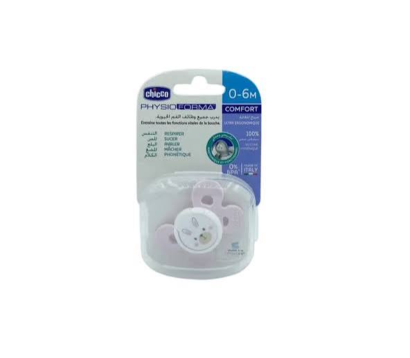 CHICCO SUCETTE COMFORT 0-6M*ROSE*