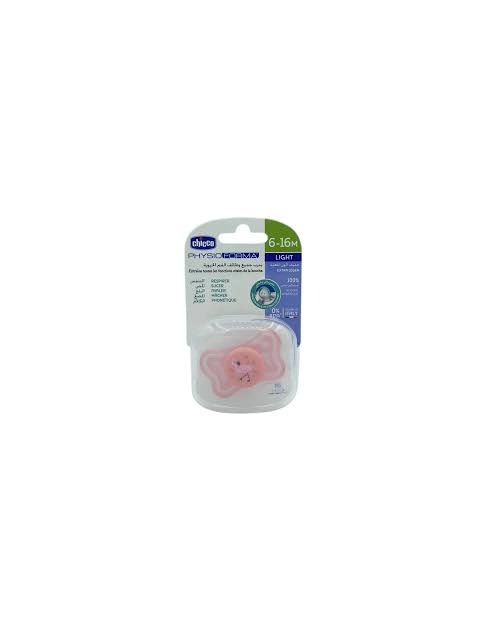 CHICCO SUCETTE LIGHT 6-16M *ROSE*