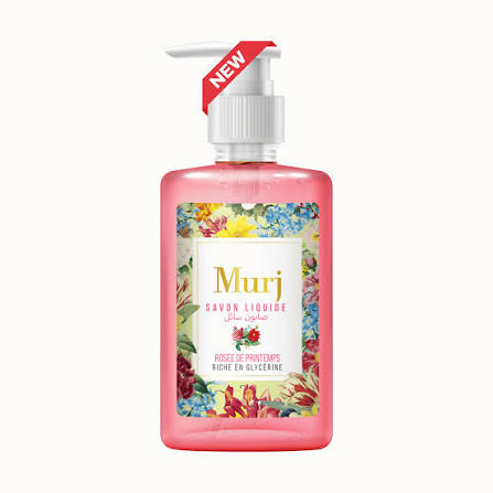MURJ SAVON LIQUIDE 300ML ROSEE DU PRINTEMPS.