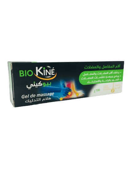 BIOKINE GEL ANTI DOULEURS MUSCULAIRES TUBE 100GR