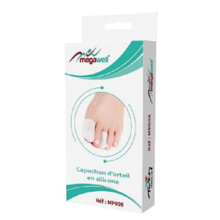 MEGAWELL CAPUCHON ORTEIL SILICONE