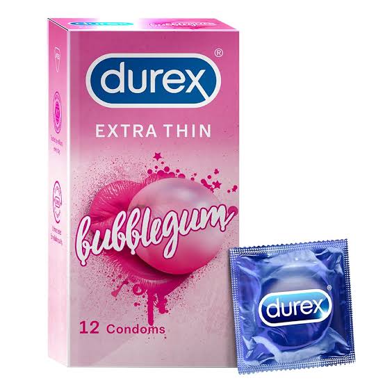 DUREX PRESERVATIF BT /12 EXTRA THIN - BUBBLEGUM-