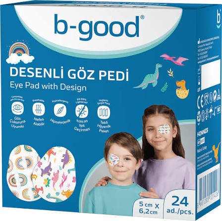 B-GOOD EYE PAD(PANSEMENT OCULAIRE) WITH DESIGN