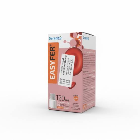 ONYX. EASY FER 120MG BT/30 CPS C/90