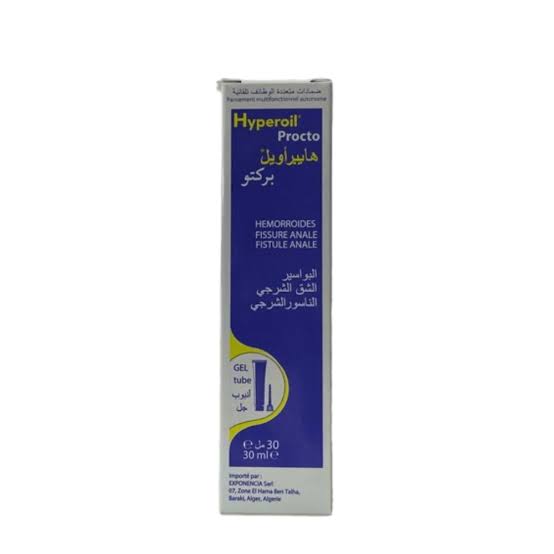 HYPEROIL GEL PROCTO 30ML BLEU HEMORROIDES