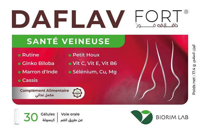 DAFLAV FORT SANTE VEINEUSE ET JAMBES LOURDES B/30
