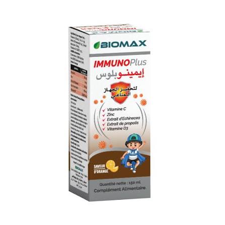 BIOMAX IMMUNO PLUS SIROP 150 ML C/35
