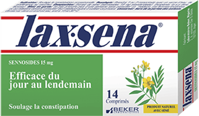 BEKER.LAXSENA SOULAGE LA CONSTIPATION 15MG BT/14