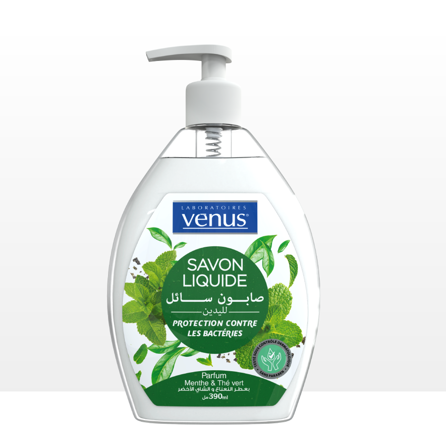 VENUS SAVON LIQUIDE MENTH THE VERT 400GR