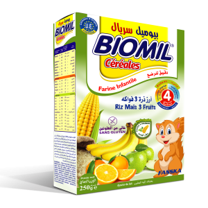 BLAMINO FARINE FRUITS 250G + 4 MOIS