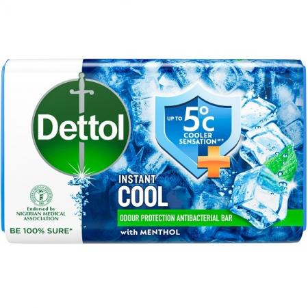 DETTOL SAVON COOL 100GM PACK/03 BLEU