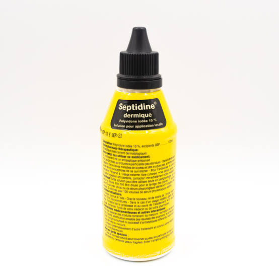 PHARMAGHREB SEPTIDINE POLYVIDONE IODEE 10% 125ML C/40