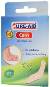 PHARMAPLAST CURE AID CORN PLASTERS POUR CORS